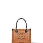 "Dope Black Mom" Small Leather Handbag