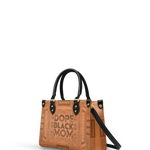 "Dope Black Mom" Small Leather Handbag