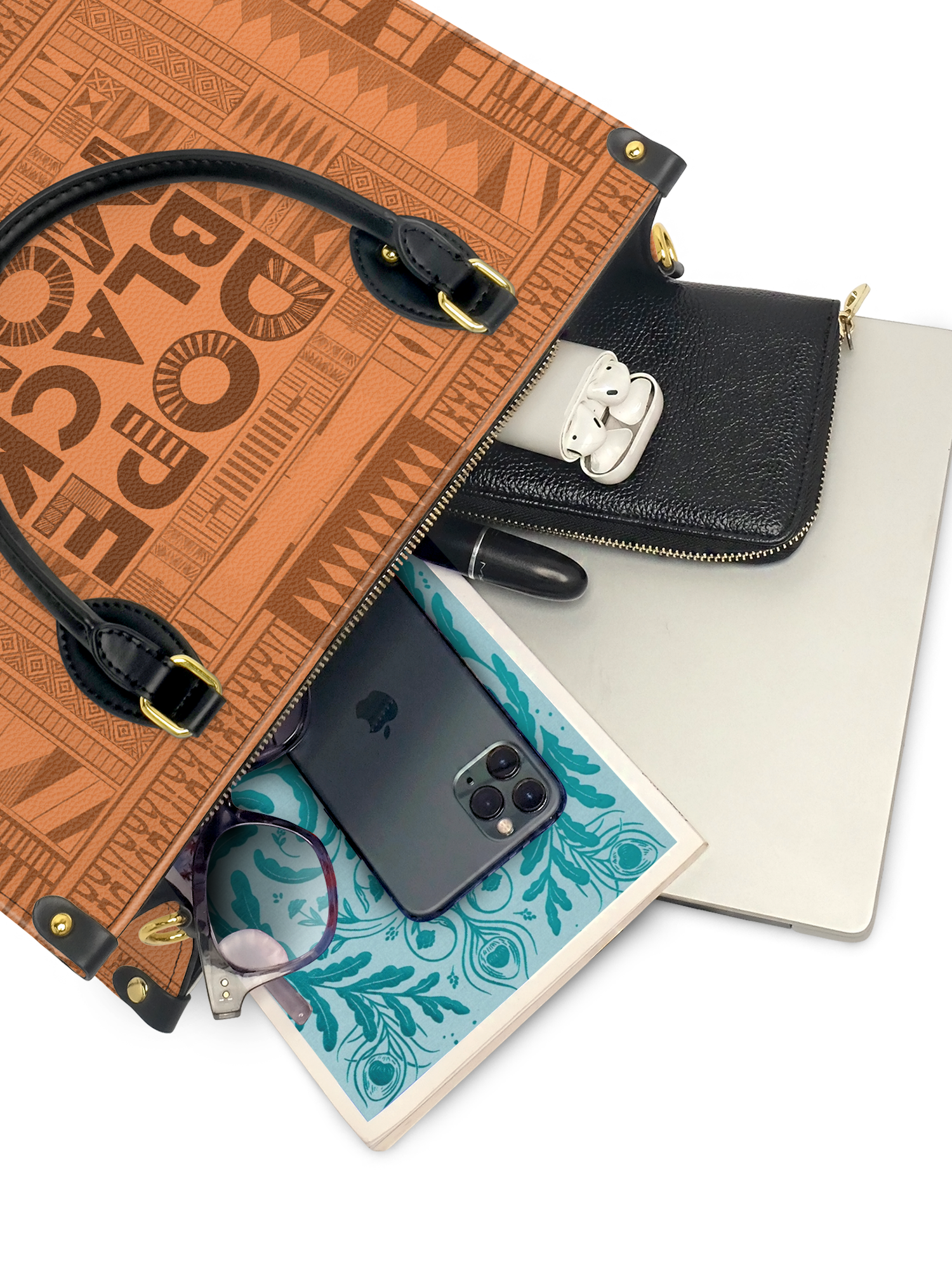 "Dope Black Mom" Leather Handbag