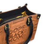 "Dope Black Mom" Small Leather Handbag