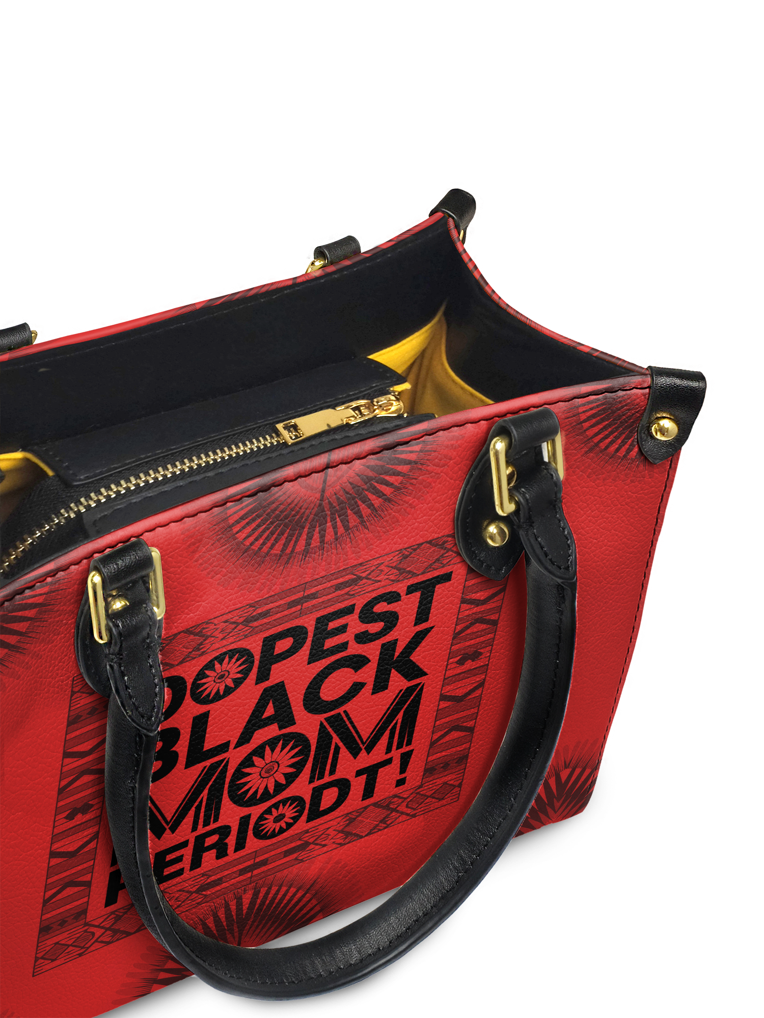 "Tajimom" Small Leather Handbag