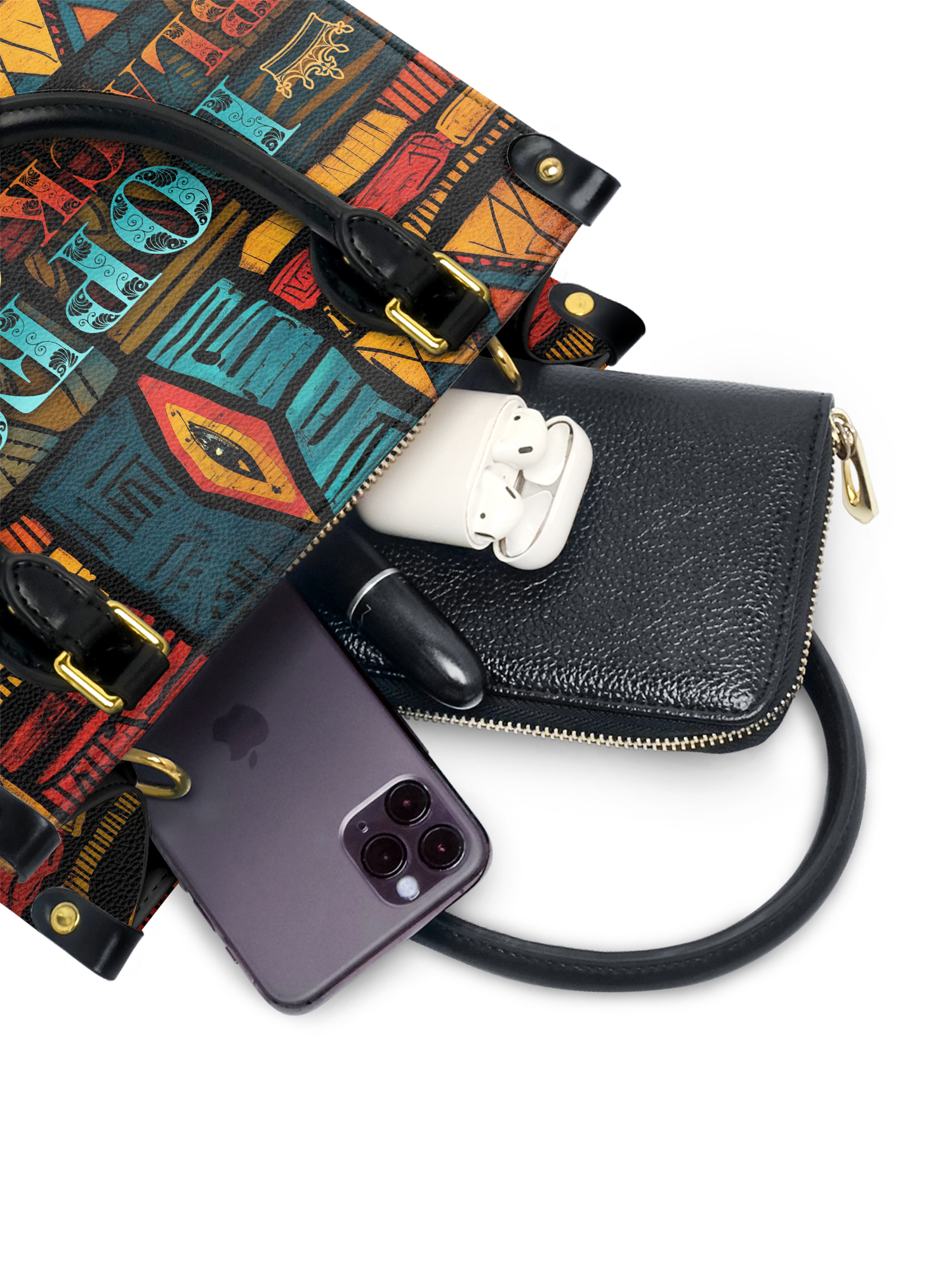 "Dopeya" Small Leather Handbag