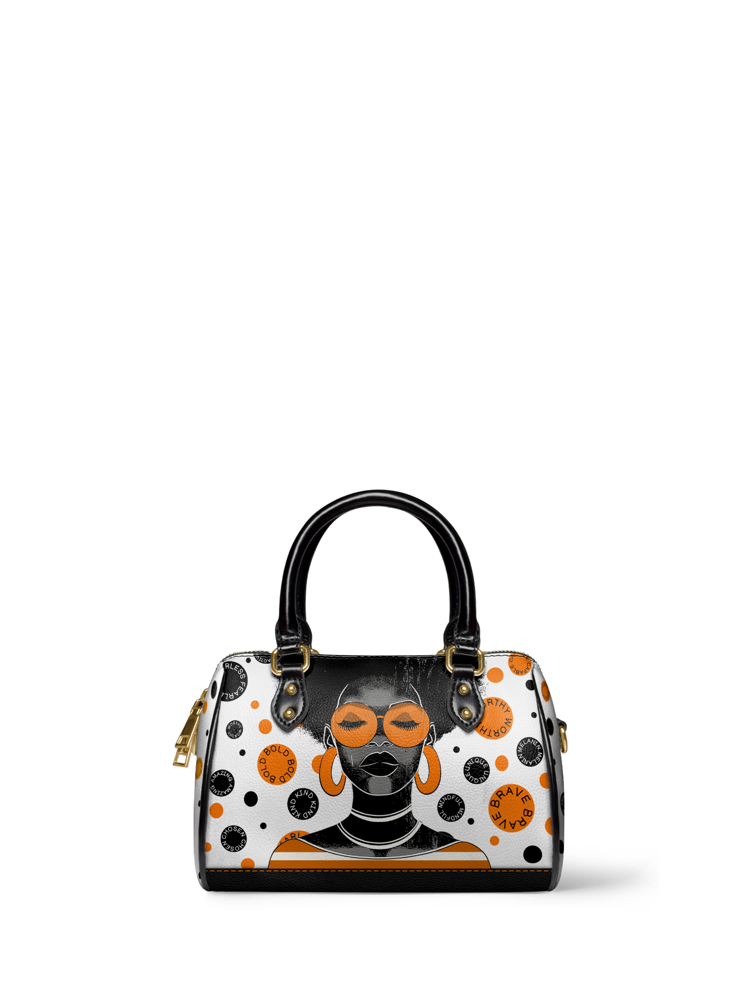"Fahari" Marshmallow Citrus Mini Satchel