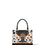 "Fahari" Marshmallow Citrus Small Leather Handbag
