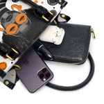 "Fahari" Marshmallow Citrus Small Leather Handbag