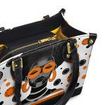 "Fahari" Marshmallow Citrus Small Leather Handbag