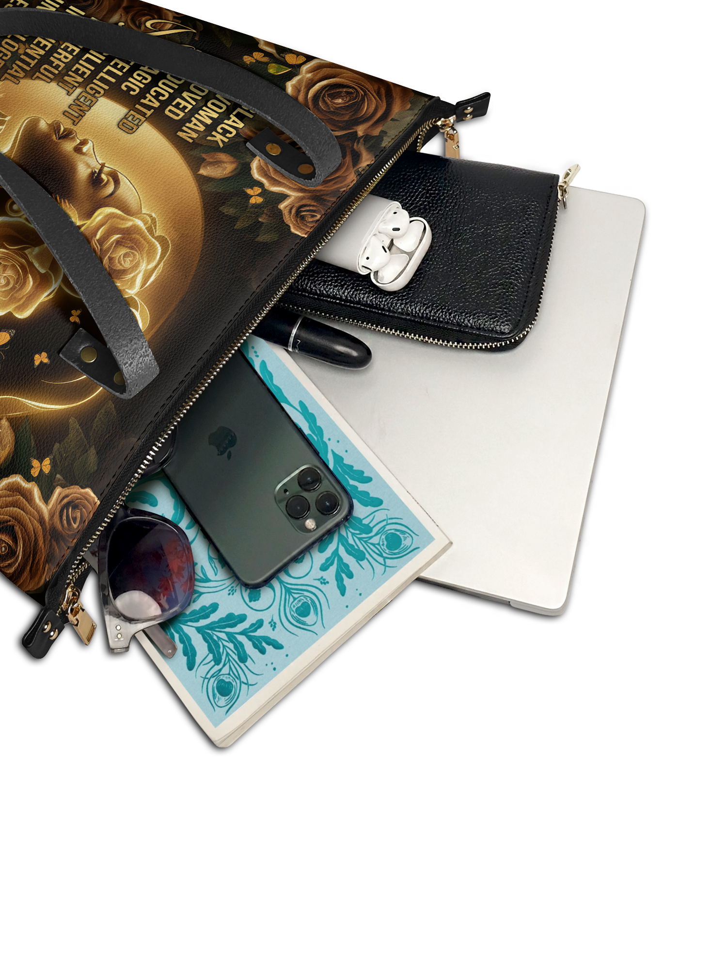 "Lumina" Leather Tote Bag