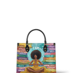 "AfroEssence" Leather Handbag