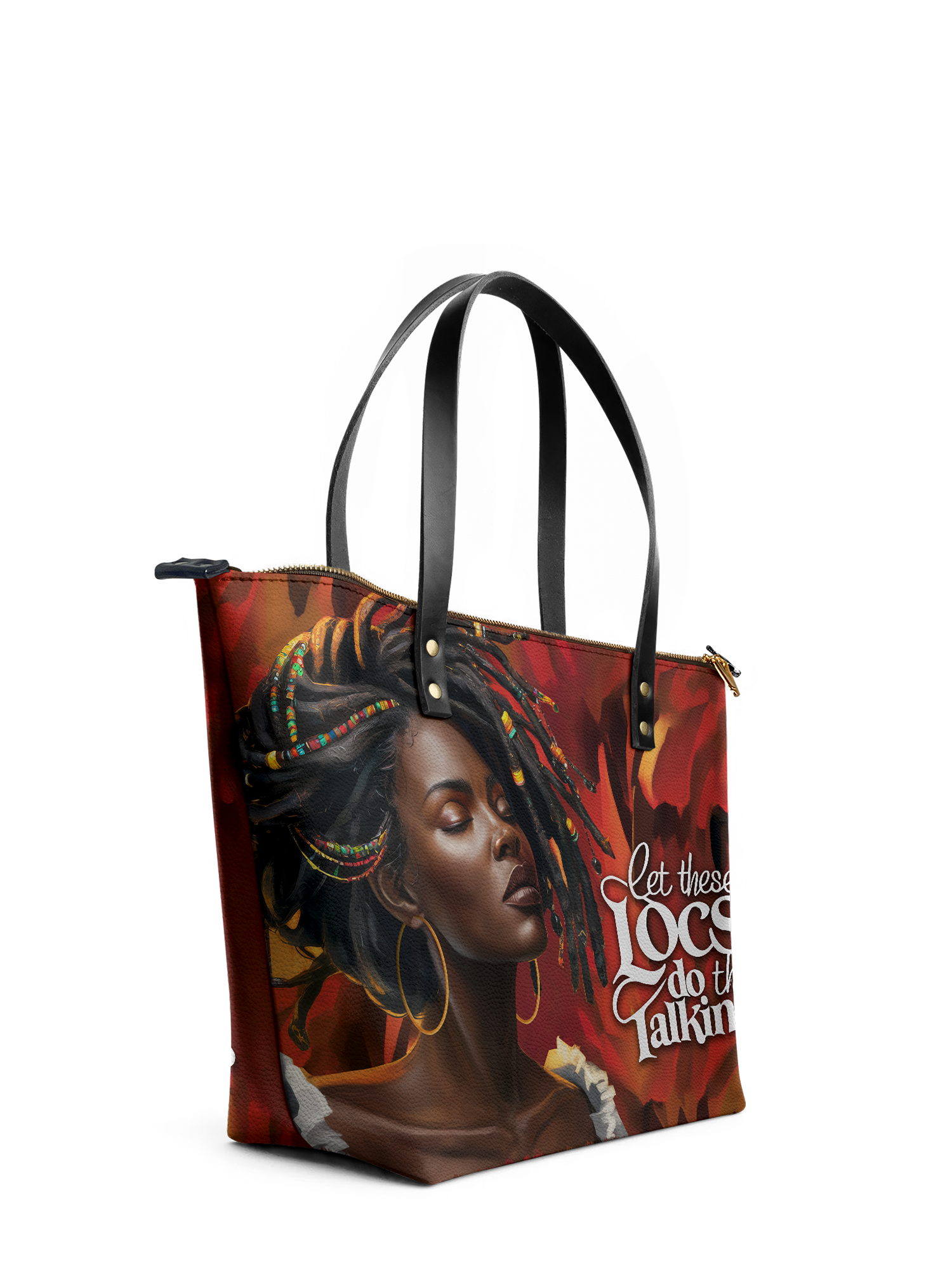 "Locella" Leather Tote Bag