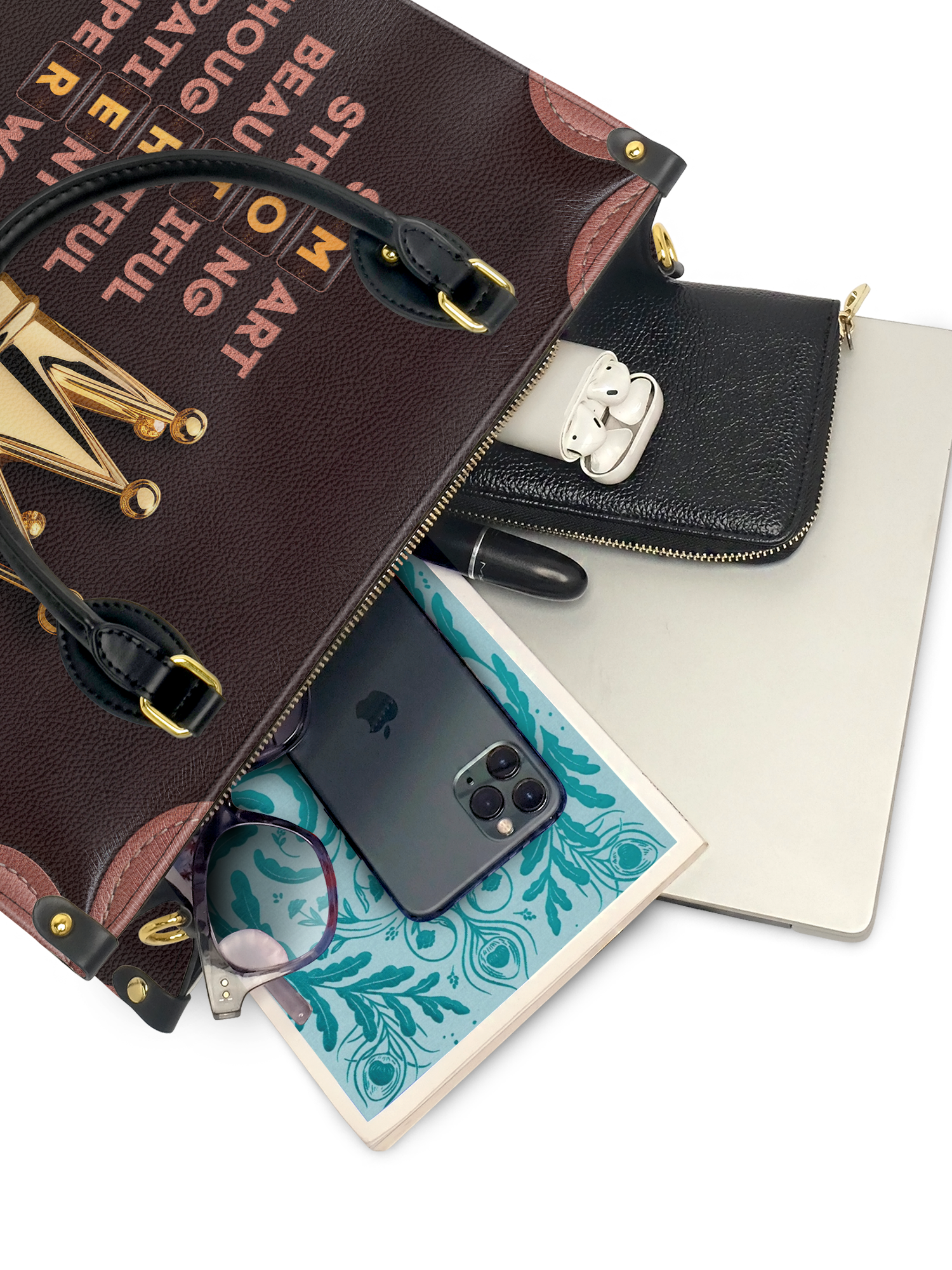 "Imarimom" Leather Handbag