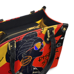 "Sanaa" Paprika Small Leather Handbag