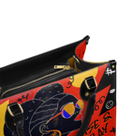 "Sanaa" Paprika Leather Handbag