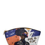 "Sanaa" Salt Pop Eclipse Makeup Bag