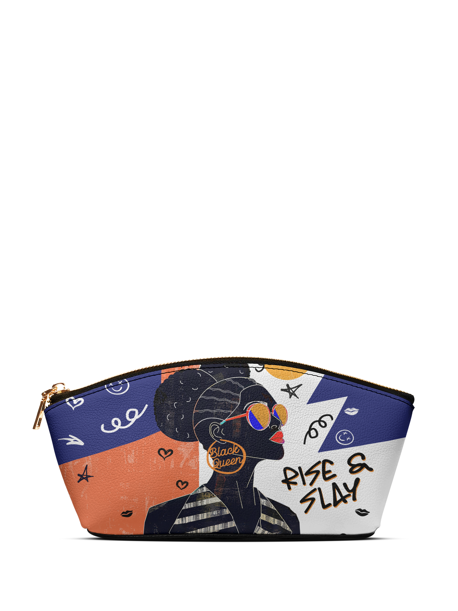 "Sanaa" Salt Pop Eclipse Makeup Bag