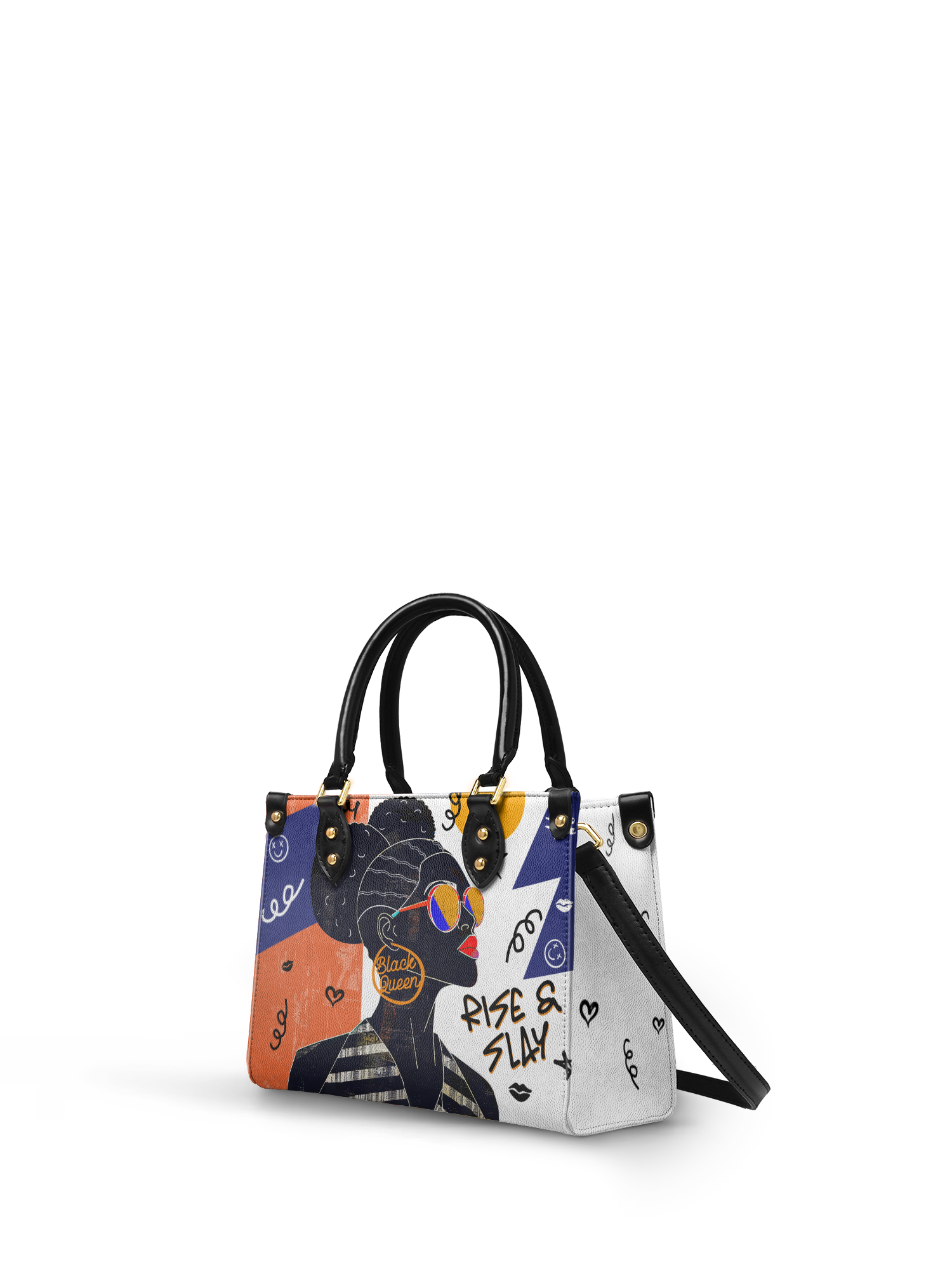 "Sanaa" Salt Pop Small Leather Handbag