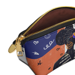 "Sanaa" Salt Pop Eclipse Makeup Bag