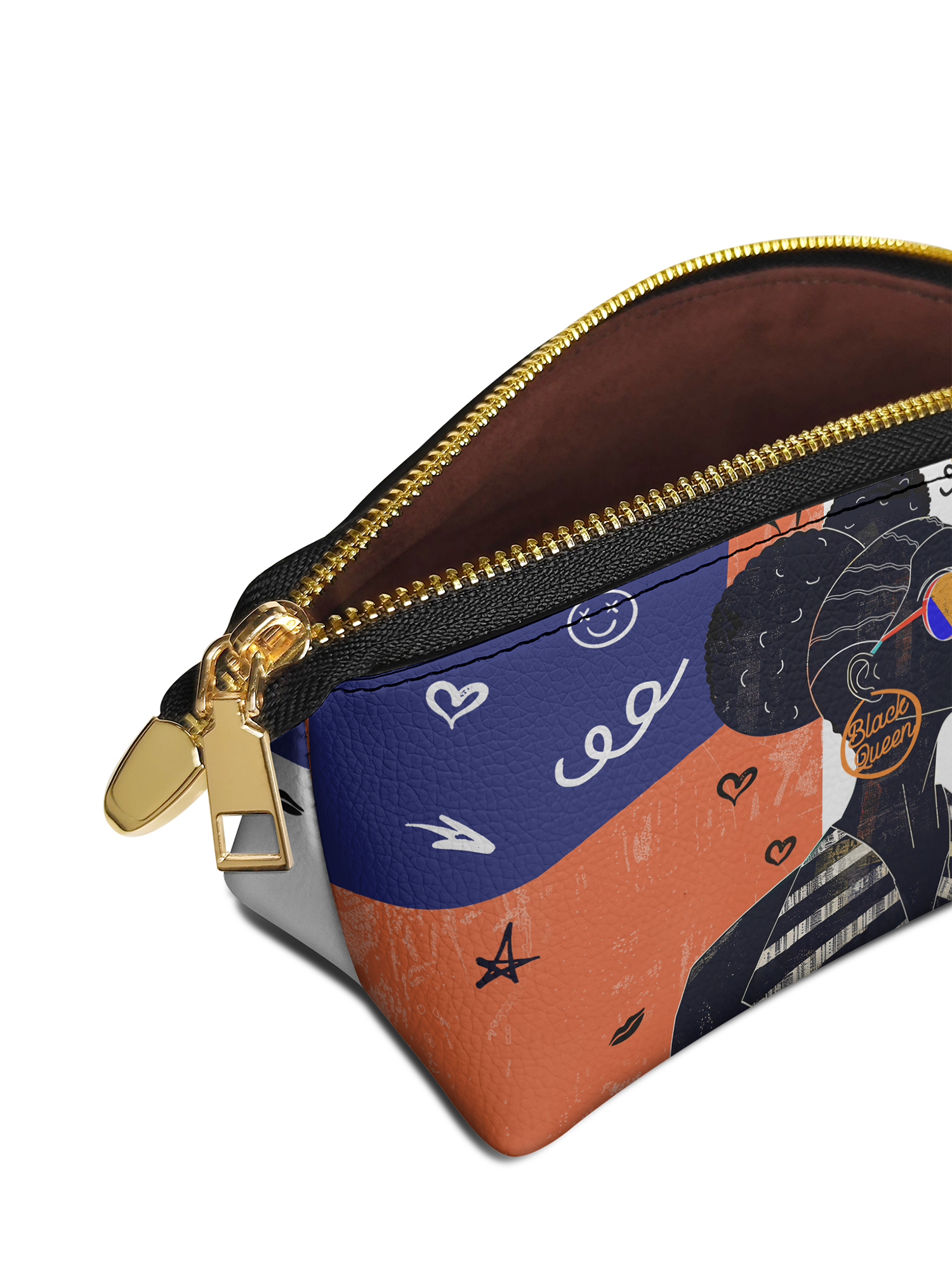 "Sanaa" Salt Pop Eclipse Makeup Bag