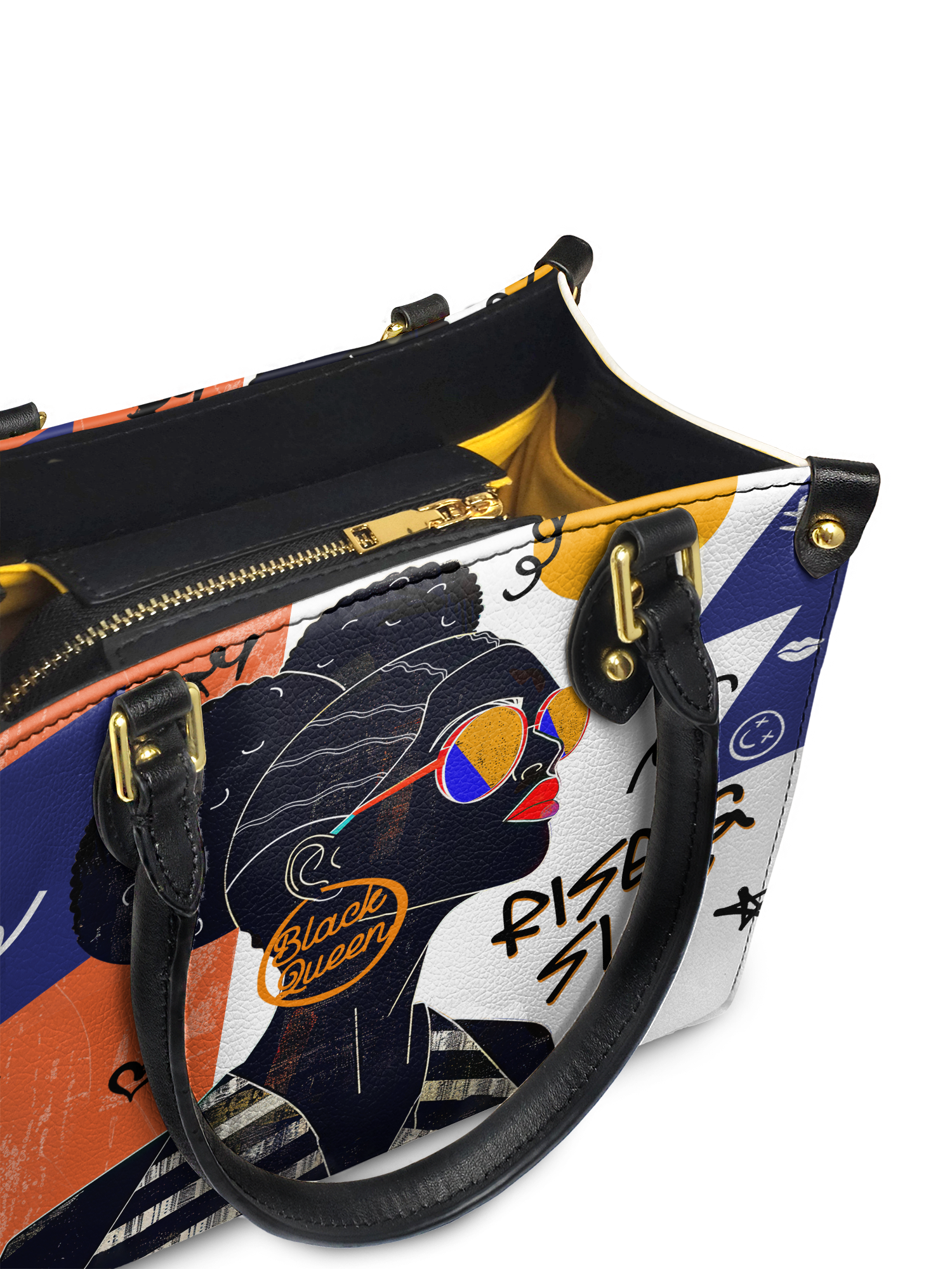 "Sanaa" Salt Pop Small Leather Handbag