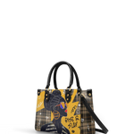 "Sanaa" Cornbread Small Leather Handbag