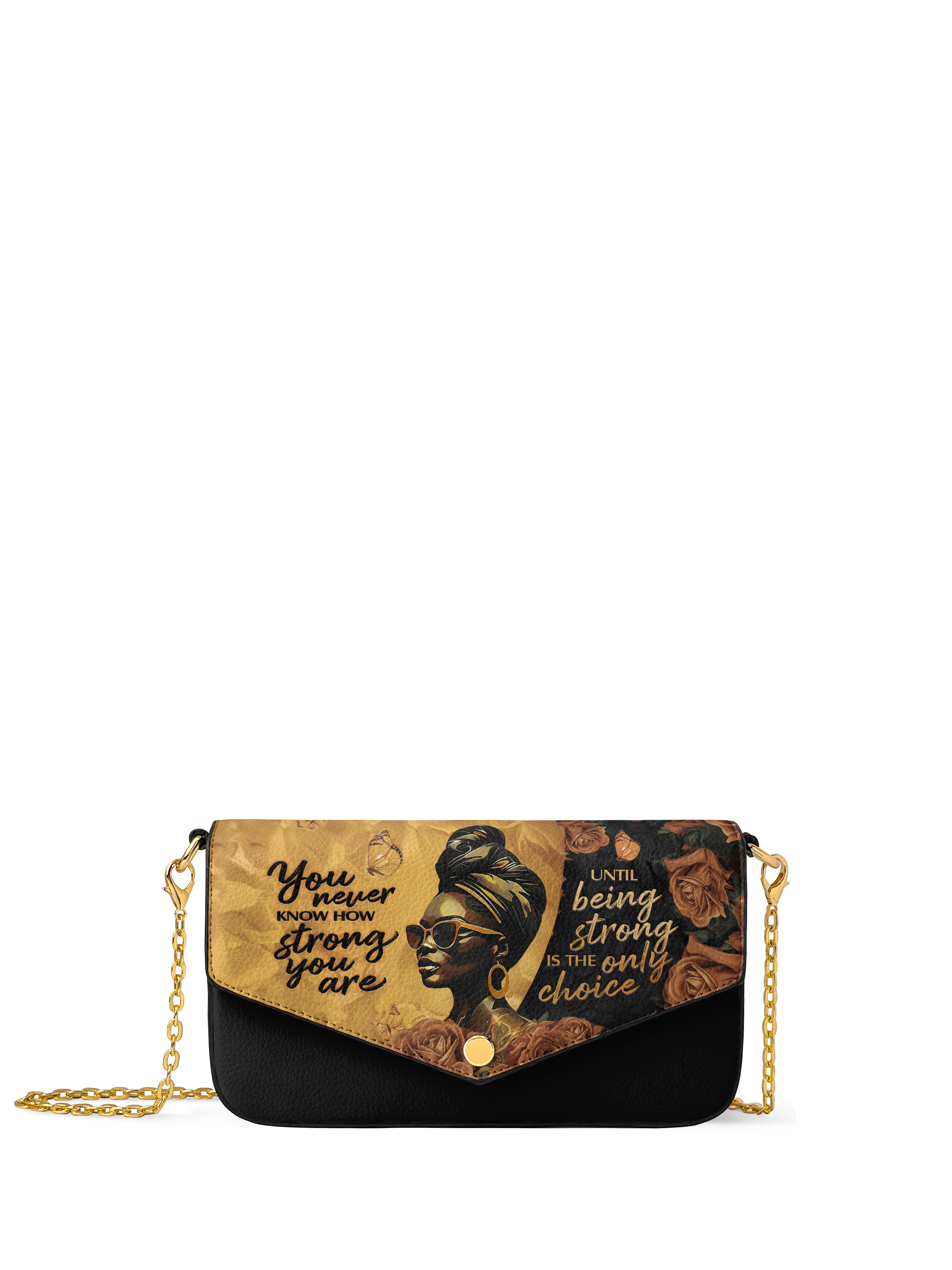 "Siyanda" Envelope Chain Crossbody Bag