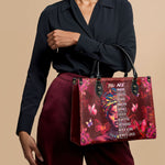 "Imani" Pomegranate Red Leather Handbag