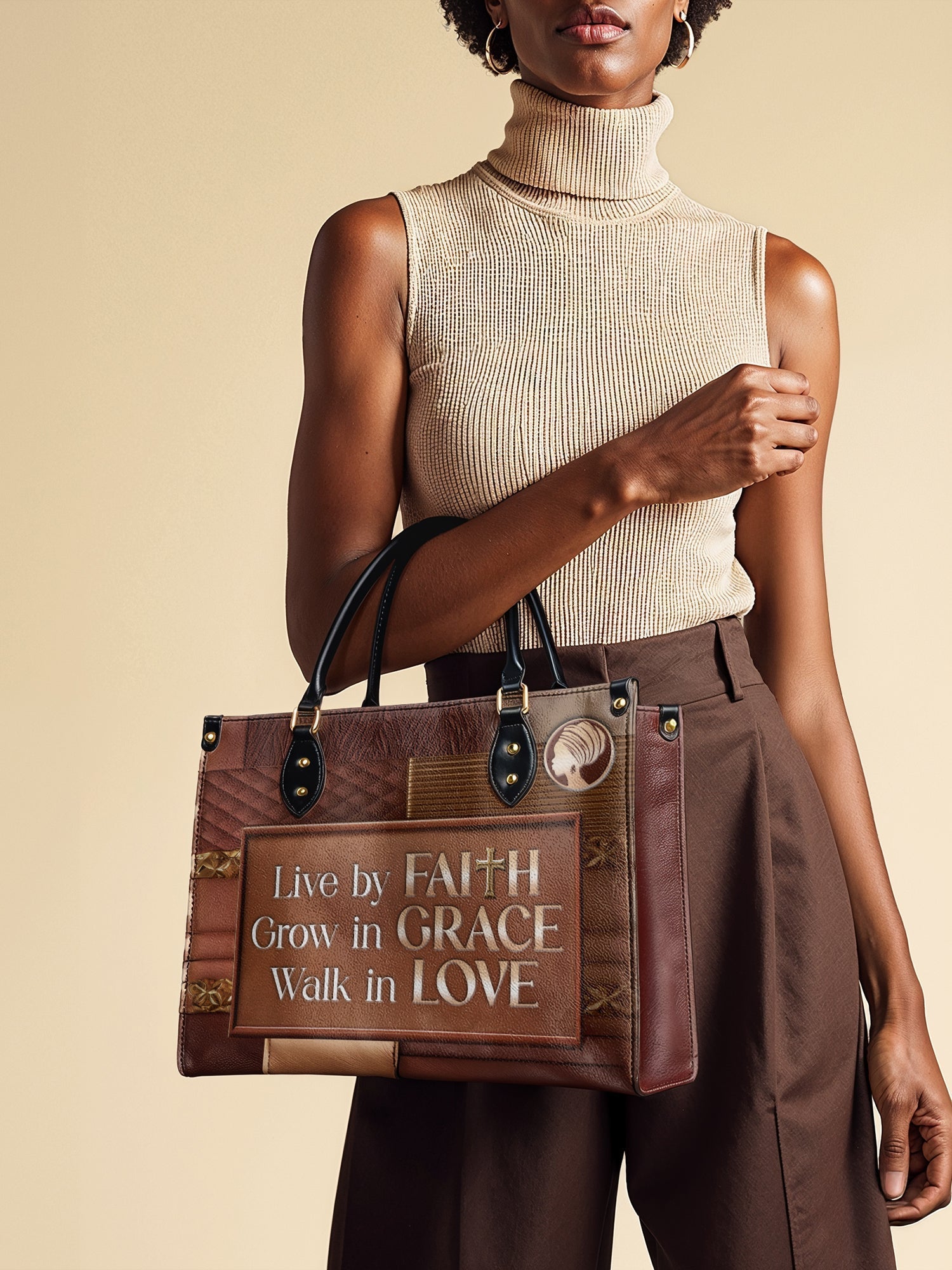 "Eliora" Leather Handbag