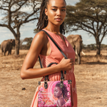 "Loclani" Small Leather Handbag