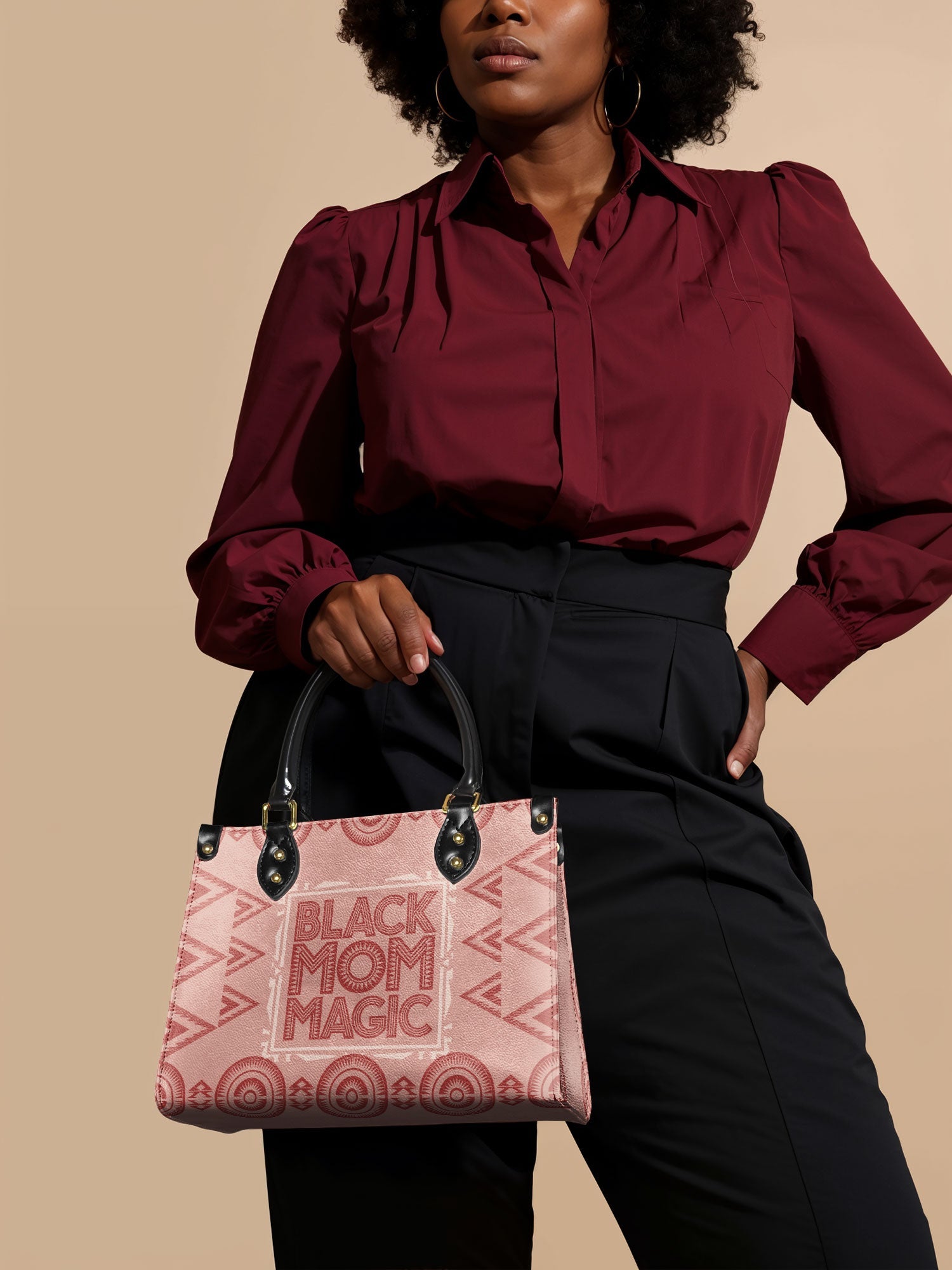 "Magimama" Small Leather Handbag