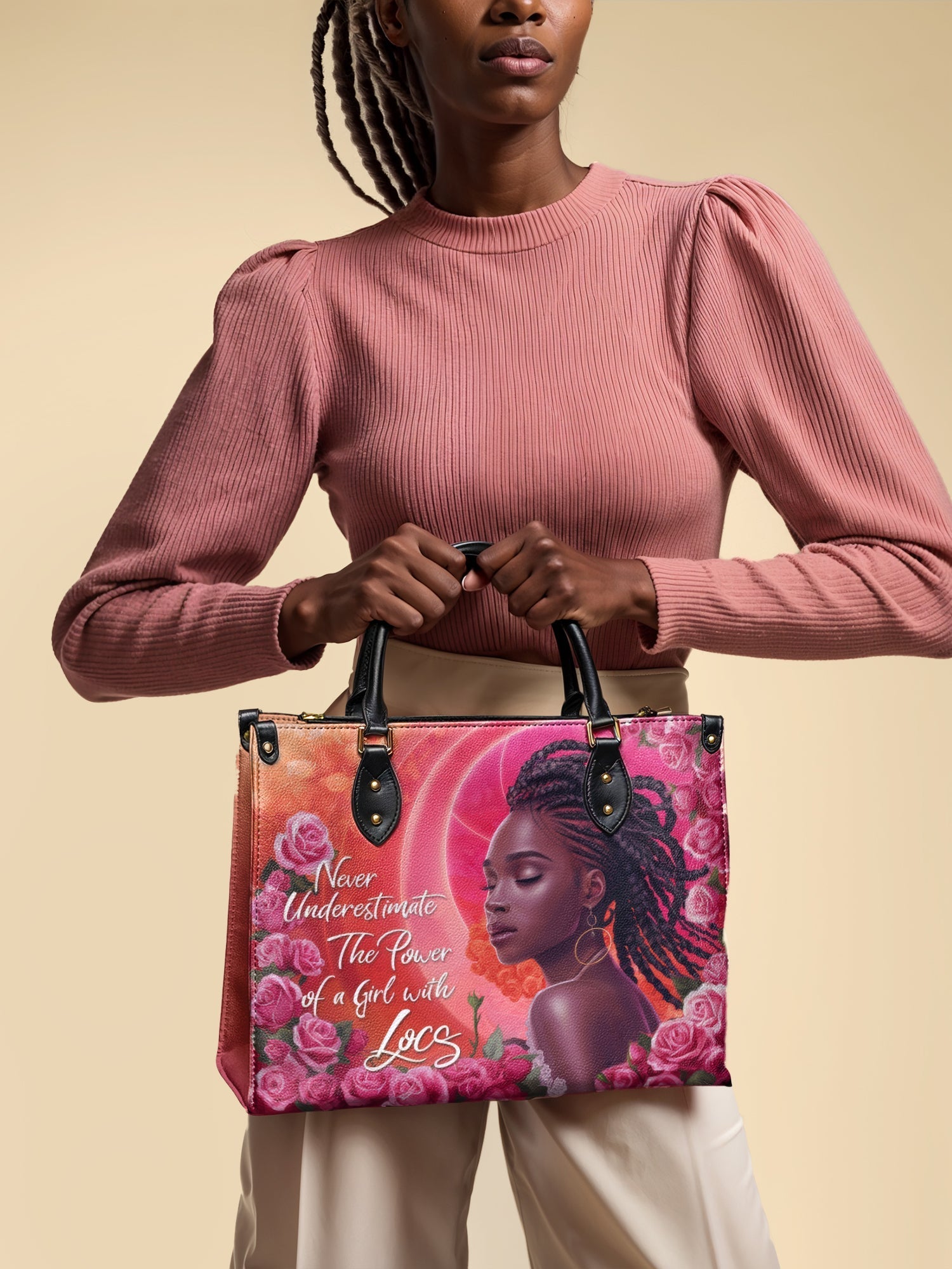 "Loclani" Leather Handbag