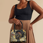 "Njia" Small Leather Handbag