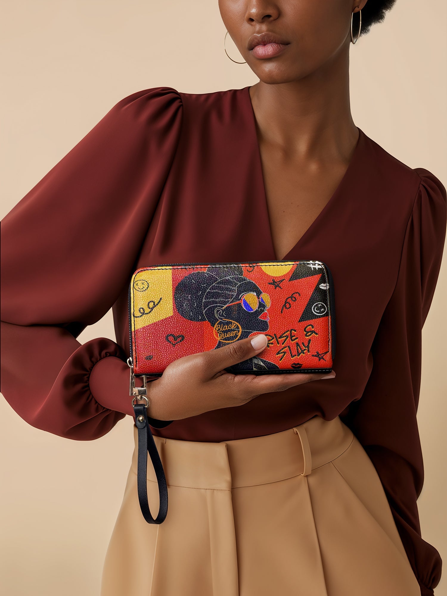 "Sanaa" Paprika Wallet