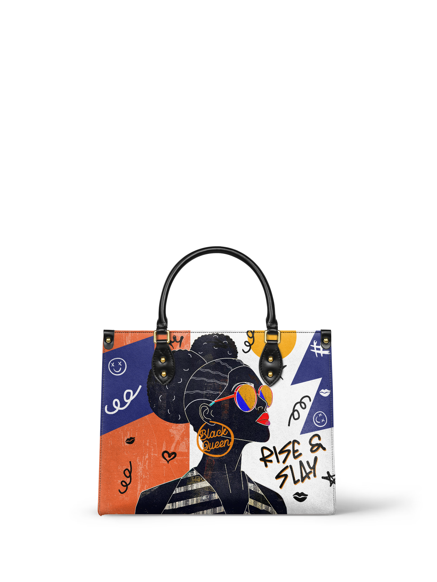 "Sanaa" Salt Pop Leather Handbag