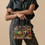 "Solya" Small Leather Handbag