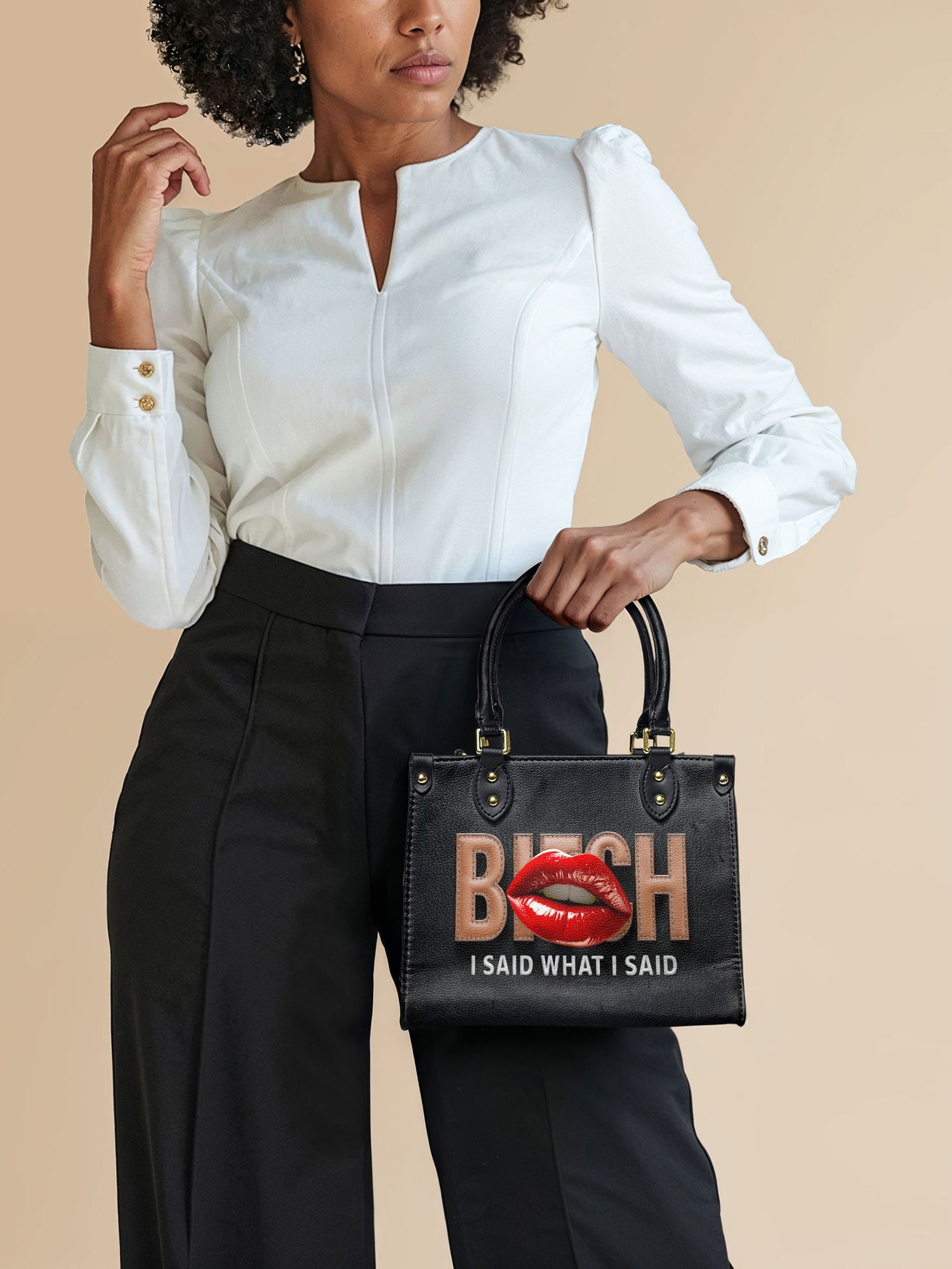 "Teyana" Small Leather Handbag